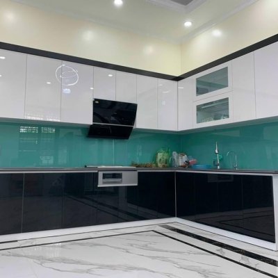 Tủ bếp Acrylic mẫu mới 62
