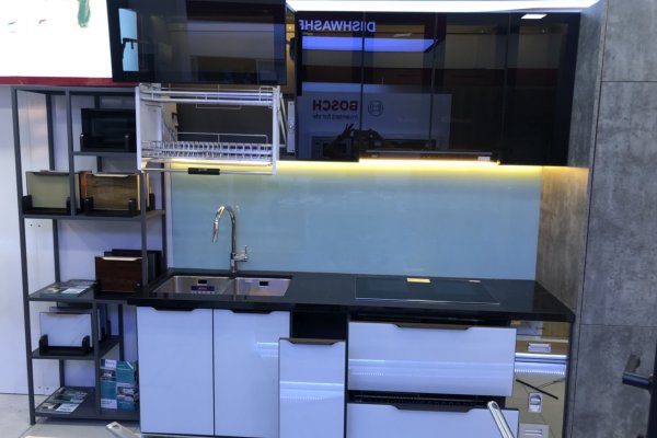 Tủ bếp thùng Inox hiện đại 21