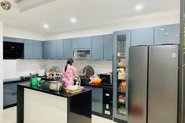 Tủ bếp thùng Inox hiện đại 26