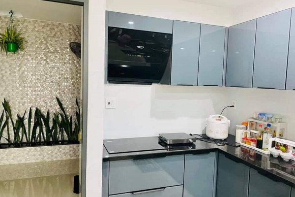 Tủ bếp thùng Inox hiện đại 28