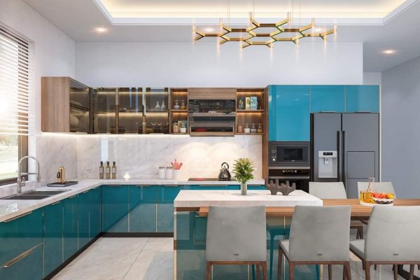 Tủ bếp thùng Inox hiện đại 29
