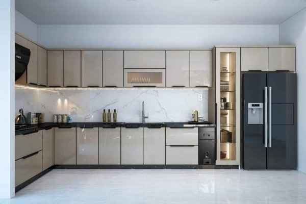 Tủ bếp thùng Inox hiện đại 39