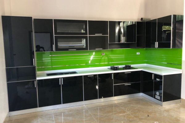 Tủ bếp thùng Inox hiện đại 46