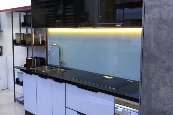 Tủ bếp thùng Inox hiện đại 12