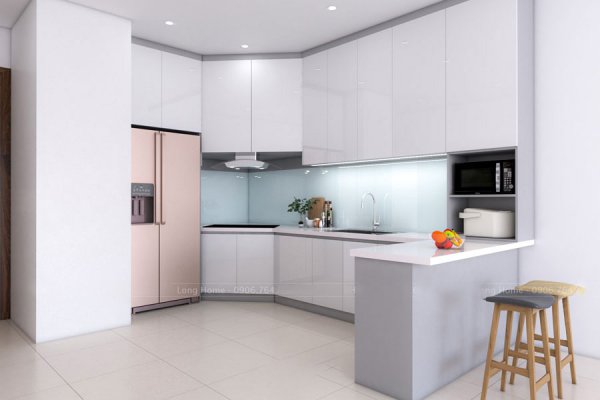 Tủ bếp nhựa Composite 10