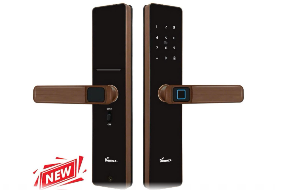 Khoá cửa gỗ thông minh Demax SL-C320 AC App wifi