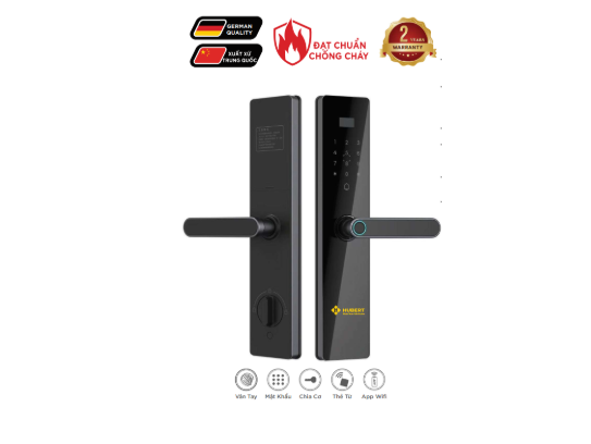 Khóa điện tử Dự Án Hubert HB CGDA05 Chống Cháy App wifi