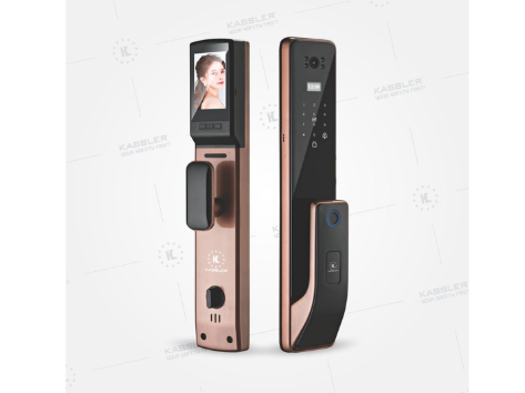 Khóa vân tay Kassler KL- 828 C APP Wifi, chuông màn hình