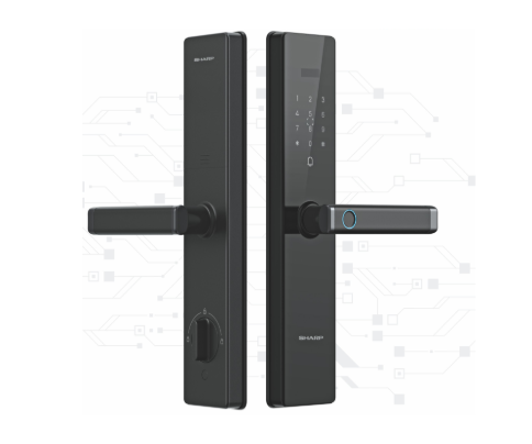 Khoá cửa thông minh Sharp T2-B Black App wifi