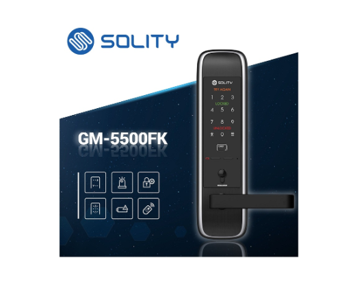 Khóa thẻ từ Solity GM-5500FK Của Hàn Quốc