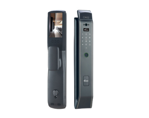 Khóa cửa vân tay Demax SL919 MG nhận diện khuôn mặt Face ID-3D APP WIFI