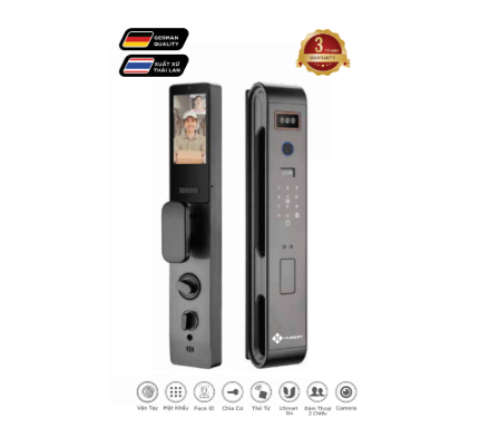 Khóa cửa thông minh Hubert HB CG65VF Luxury Face ID , App wifi