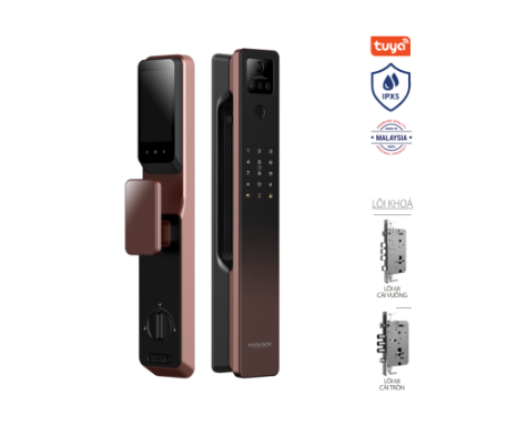 Khoá thông minh Avolock AL-87FRV-G Face ID, App wifi