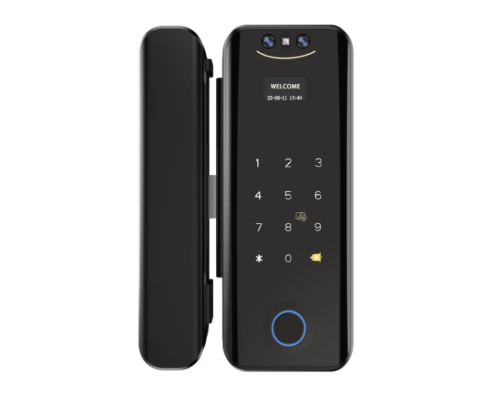 Khóa cửa kính vân tay Avolock AK 28 Black App, Remote