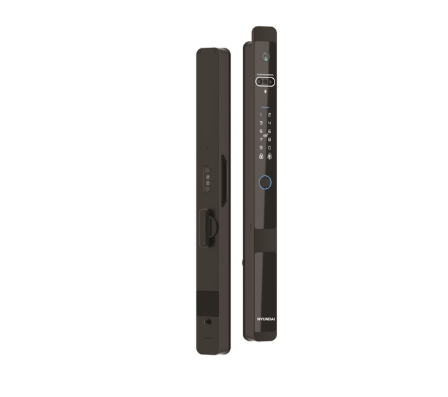 Khoá điện tử cửa nhôm Hyundai HY-SLS005F Black face ID