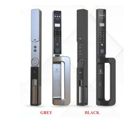 Khoá vân tay cửa nhôm KL-599 CNC 01 App, Face ID