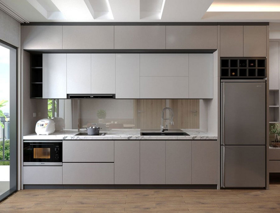 Tủ bếp nhựa Pima 16