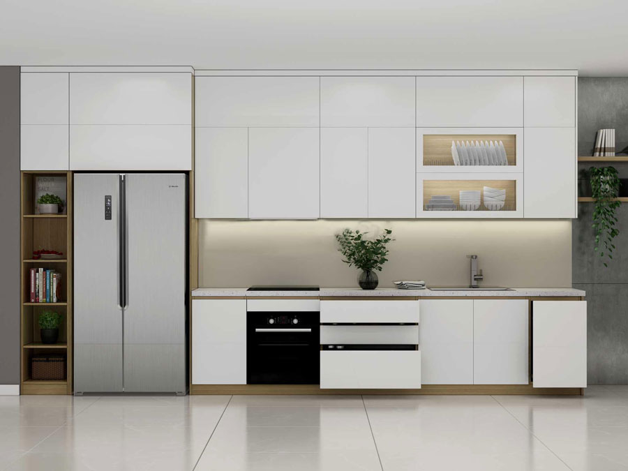 Tủ bếp nhựa Pima 14