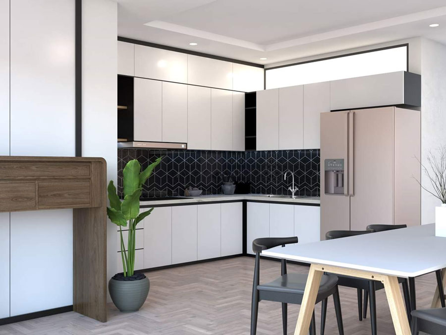 Tủ bếp nhựa Pima 13