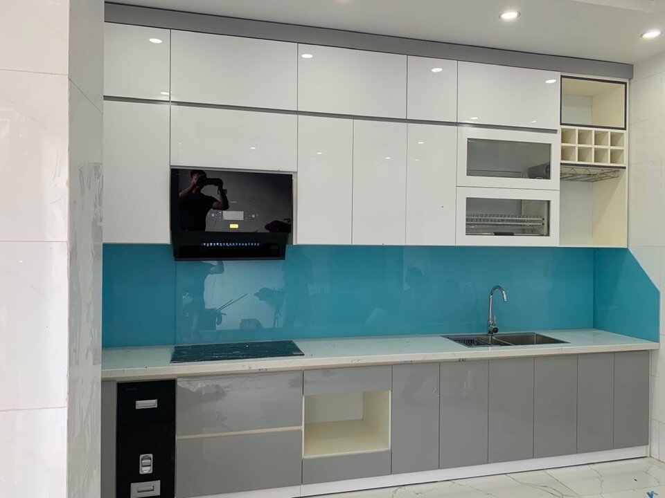 Tủ bếp nhựa Composite 6