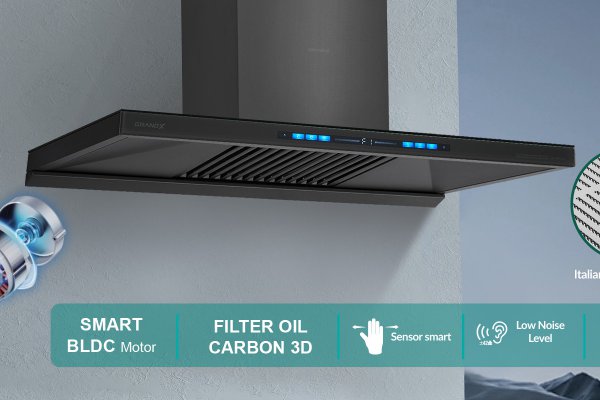 Máy hút mùi áp tường GrandX GX H70T81G(GX H70T81SG)