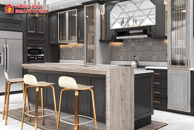 Tủ Bếp Hồng Anh Smarthome