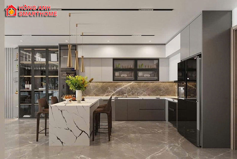 Tủ Bếp Hồng Anh Smarthome